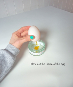 Step 3 - Coloured Eggs